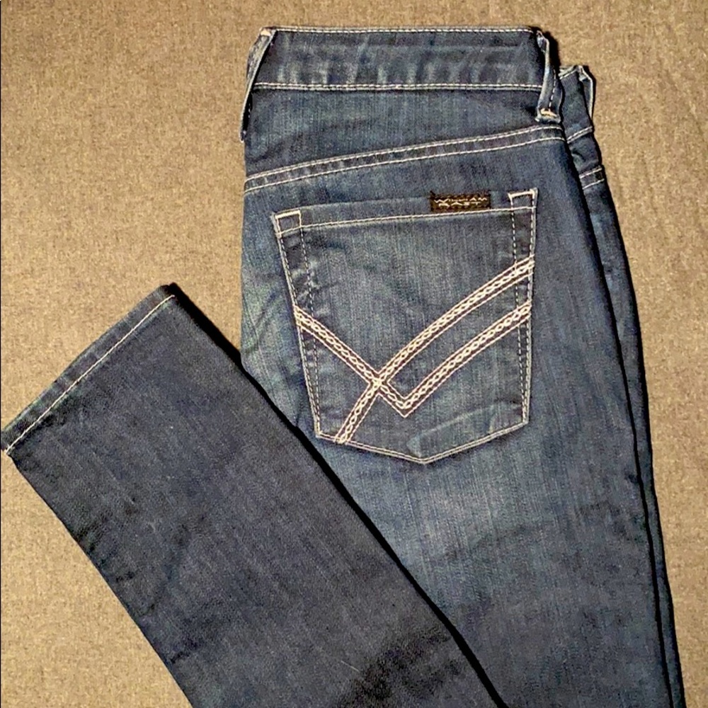 William Rast Savoy Dark Wash Skinny Jeans